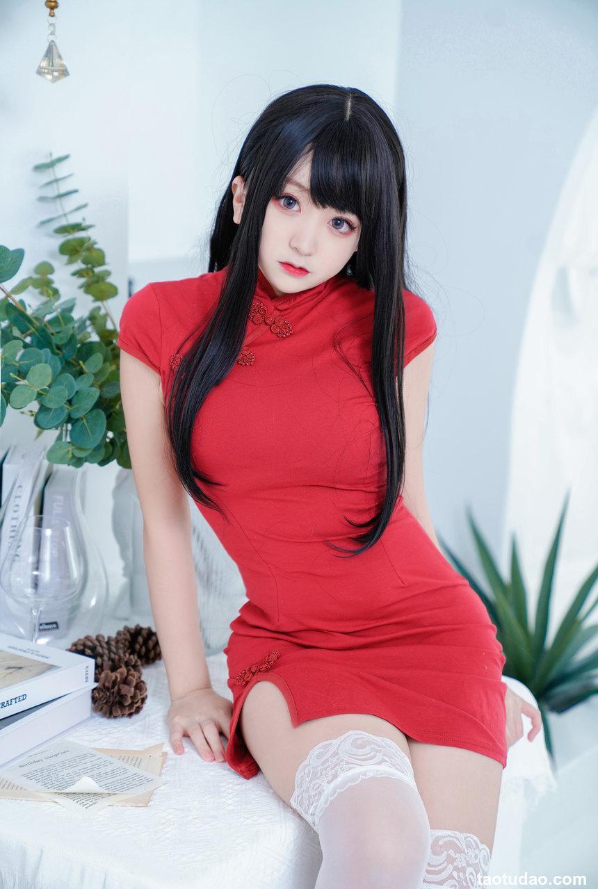 恩田直幸 - NO.19 红旗袍 [41P-584MB]