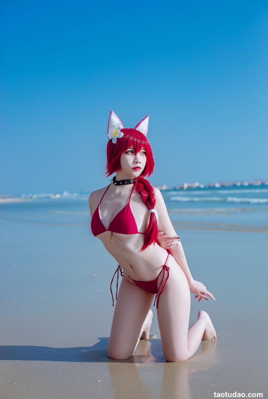 二佐Nisa 碧蓝航线 让巴尔泳装[20P-139MB]