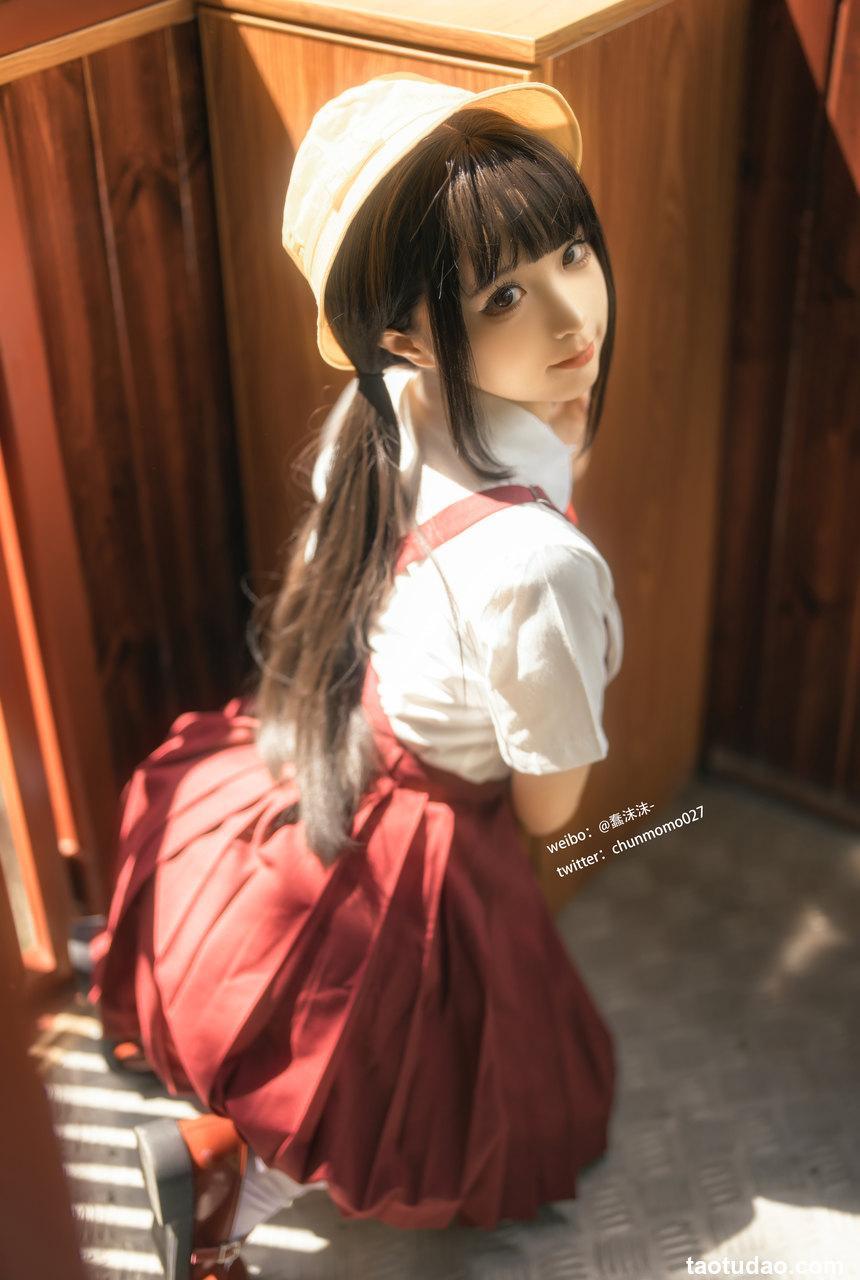 蠢沫沫 — 红火车 [16P-100M]