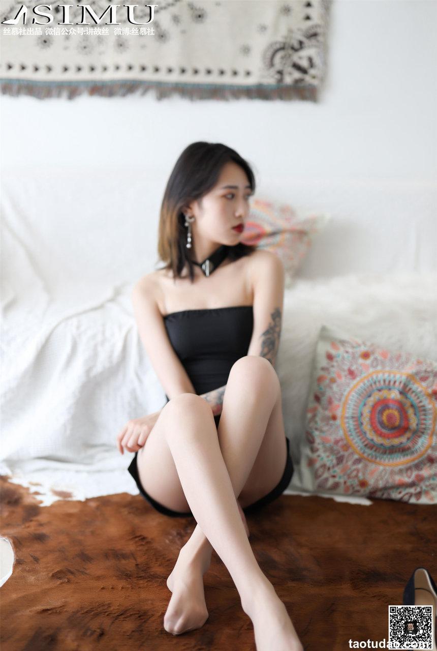 丝慕写真 SM253 新模 《旗丝妙想》 [63P]