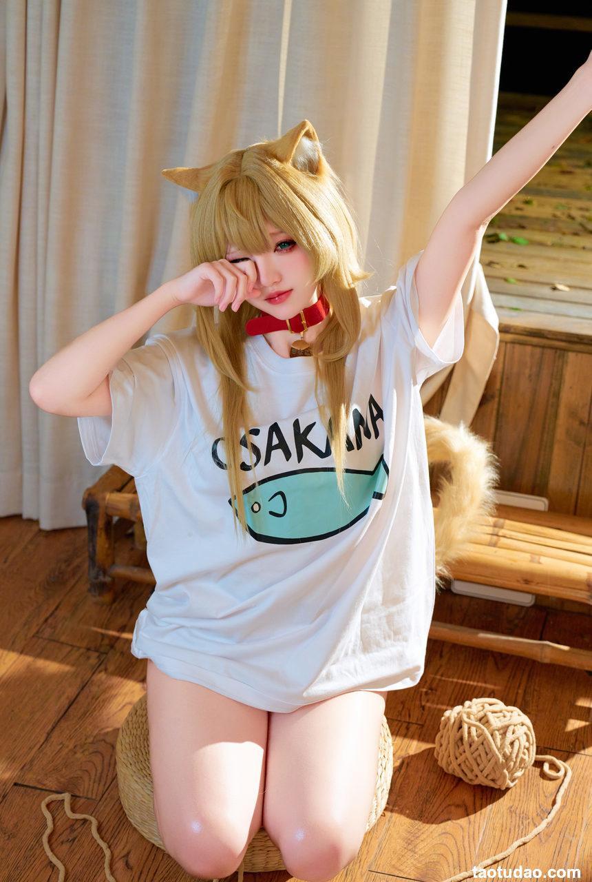 阿薰kaOri-40猫·黄豆粉[212P+3V-7.16G]