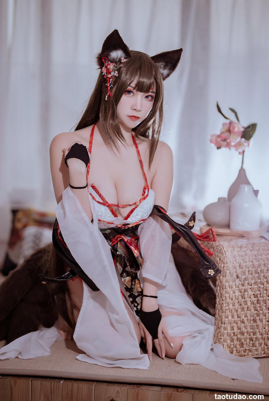 二佐Nisa 碧蓝航线 玛丽罗斯泳装[13P-69MB]