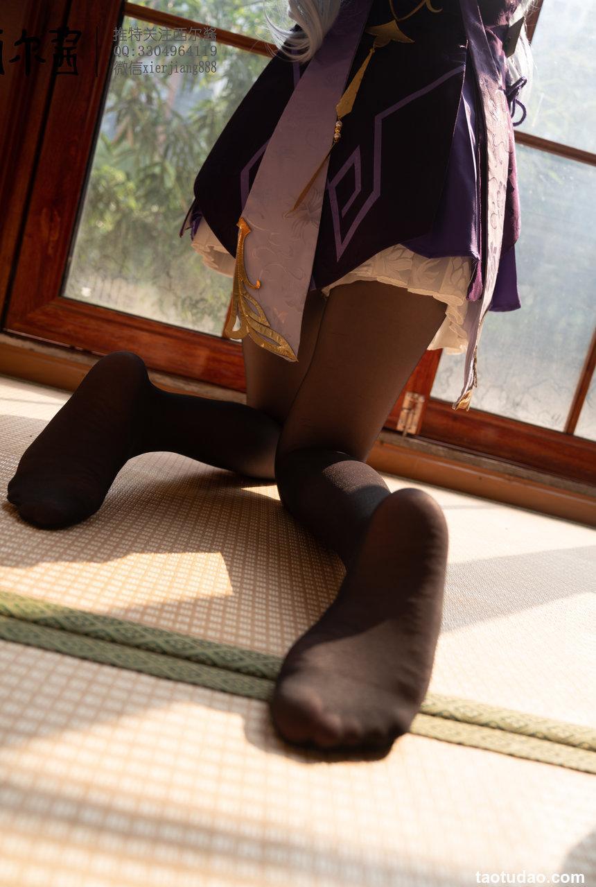 【西尔酱】刻晴黑丝腿 [104P-688MB]