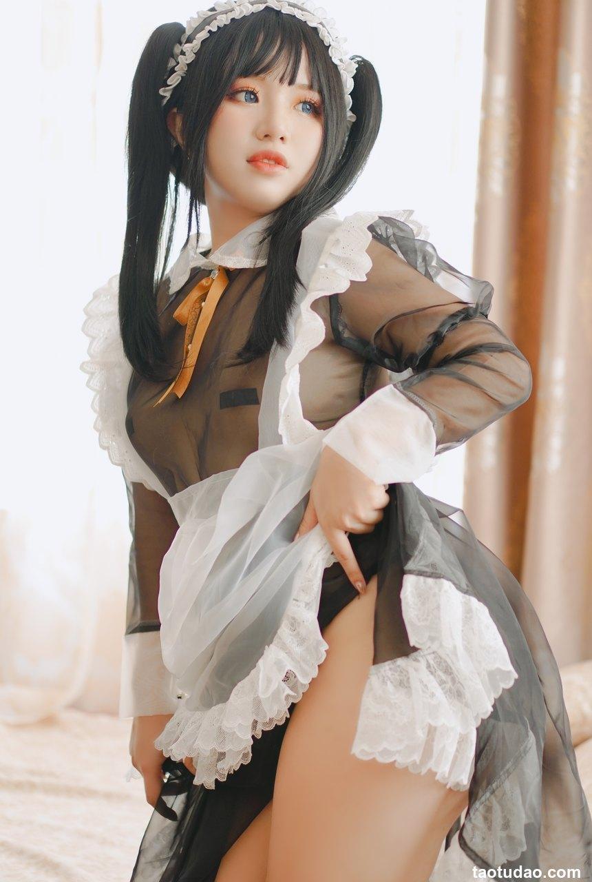 Chono Black - Transparent Maid [16P-89.1MB]