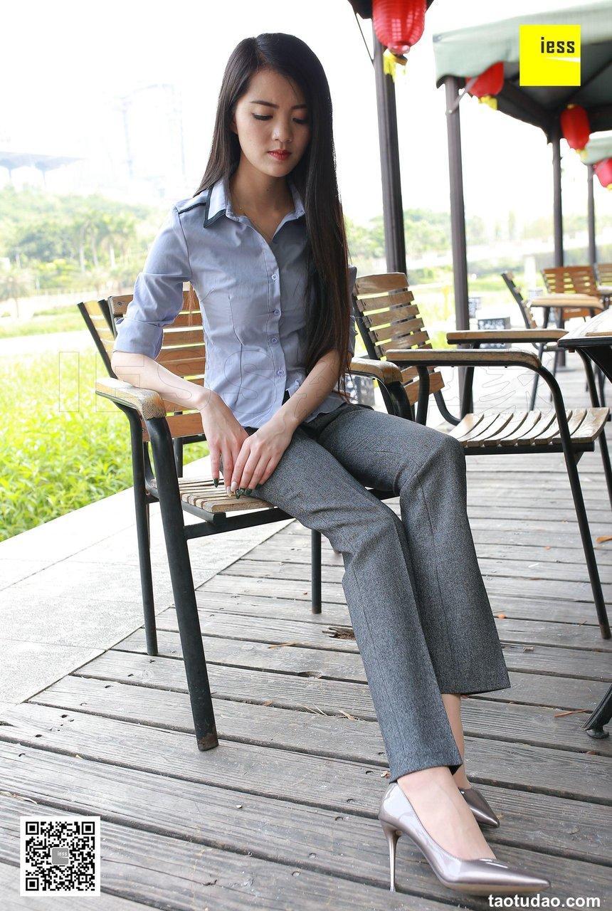 [IESS异思趣向] 2018.05.12 丝享家231《御姐短丝西装裤》双双 [99+1P]