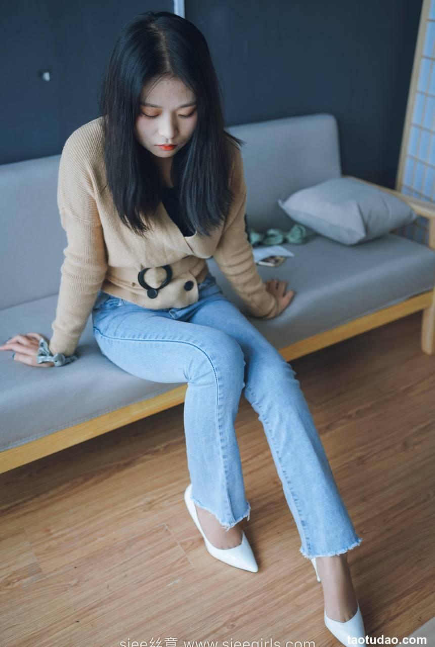 [SIEE丝意] No.471 文文 白色高跟鞋，裤里丝 [45P-93MB]