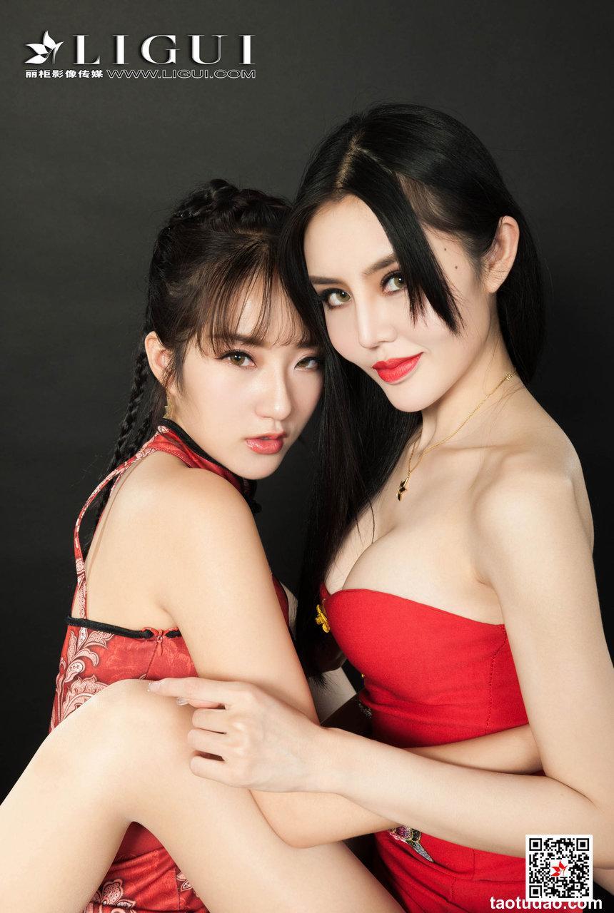 [Ligui丽柜]2020.09.30《双生花》-佳月沁香莲[85+1P/194M]