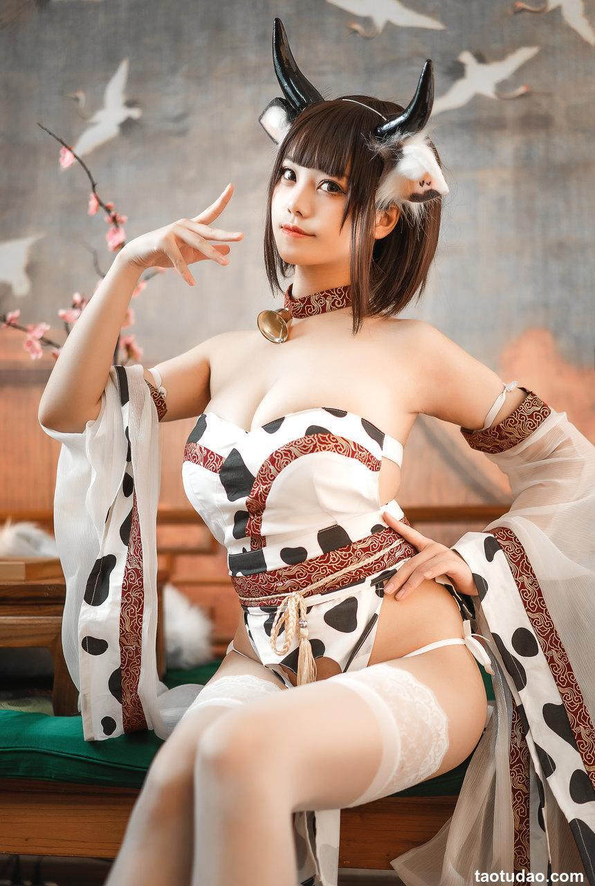 蜜汁猫裘 Vol.087 奶牛 [50P-880MB]