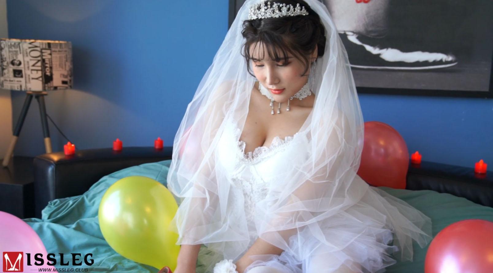 [MISSLEG蜜丝] 2020.01.03 钻石视频 VF026 壹壹&浪味仙《婚礼》[1V]