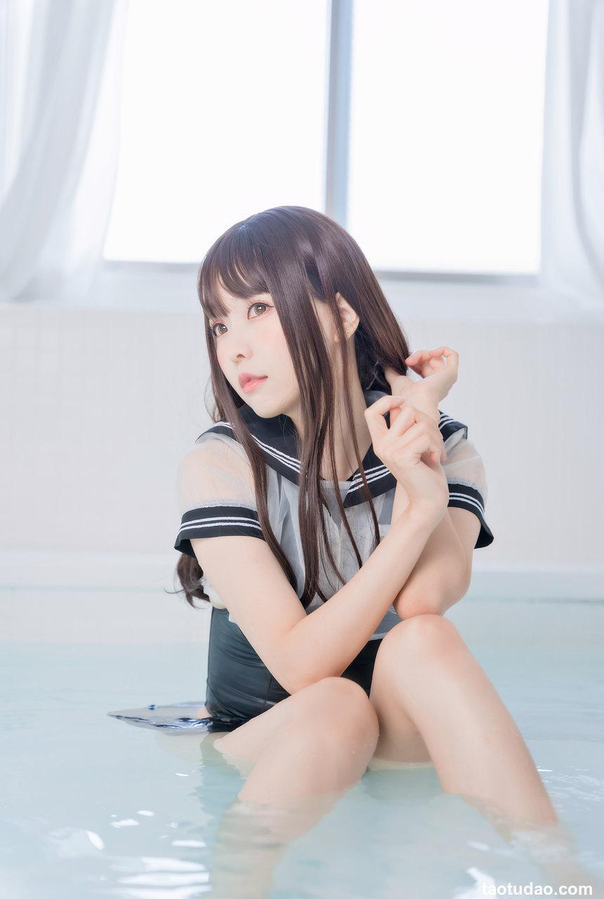 ElyEE子 - Racing Swimsuit 競泳水手服[73P-78MB]