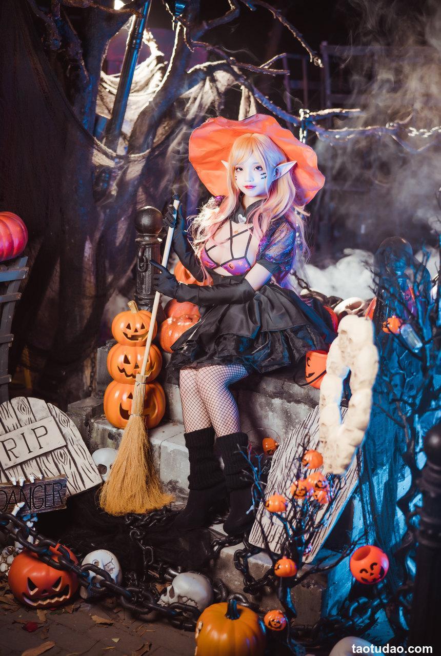 狐玖玖 - NO.01 喜多川万圣节 [14P-284MB]