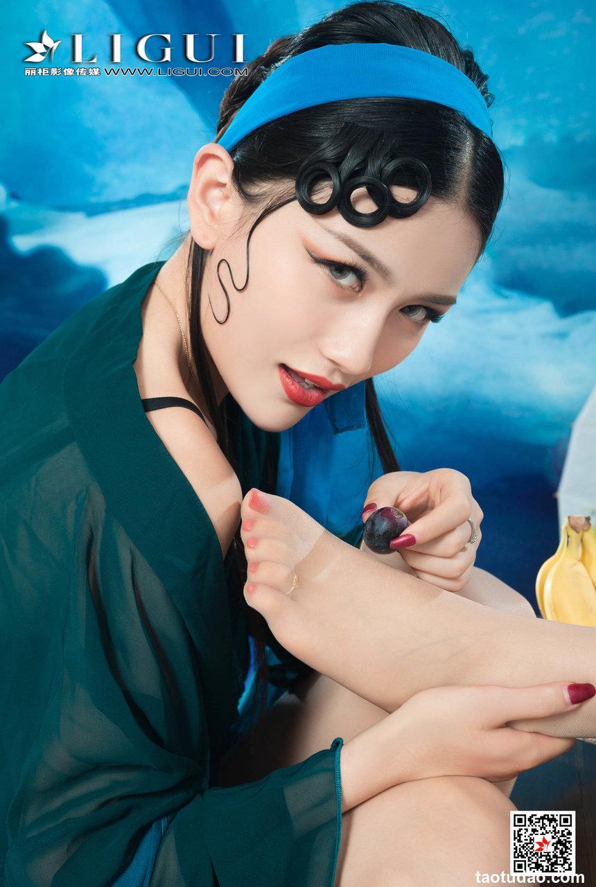 [Ligui丽柜]2019.11.08《青莲玉脂竞妖娆》雪糕[75+1P177M]