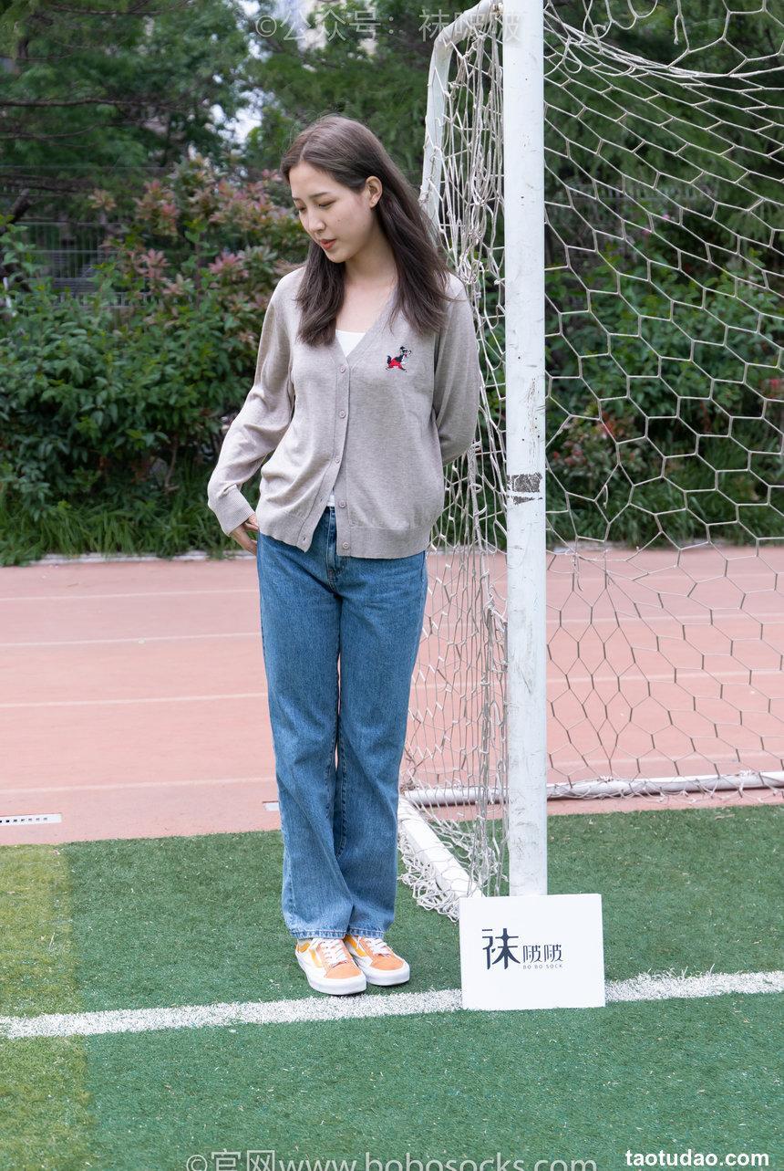 [BoBoSocks袜啵啵]NO.004 泡芙-vans帆布鞋、白棉袜、裸足[127P+1V／3.25GB]