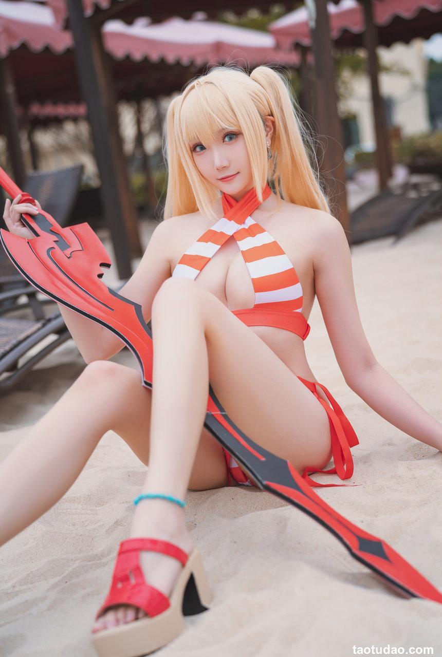 瓜希酱 - NO.32 尼禄水着 [20P-91MB]