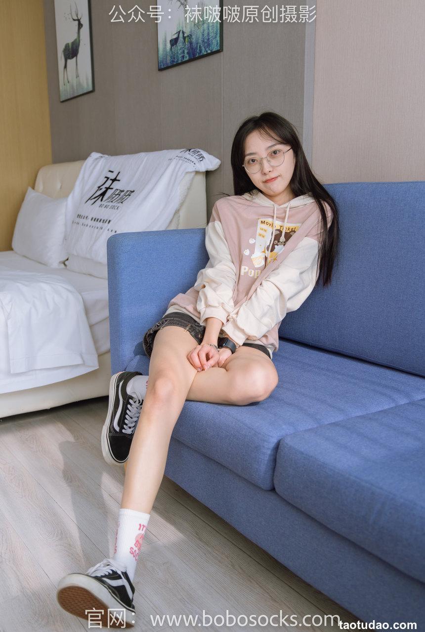 [BoBoSocks袜啵啵]NO.143 稚予-匡威板鞋、vans帆布鞋、两双白棉袜[166P+1V／6.24GB]