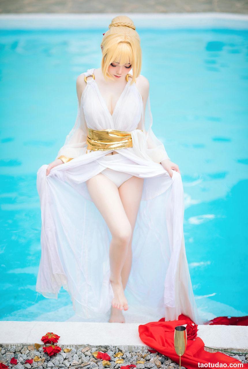 焖焖碳 –  FGO 尼禄睡裙 [27P-239MB]