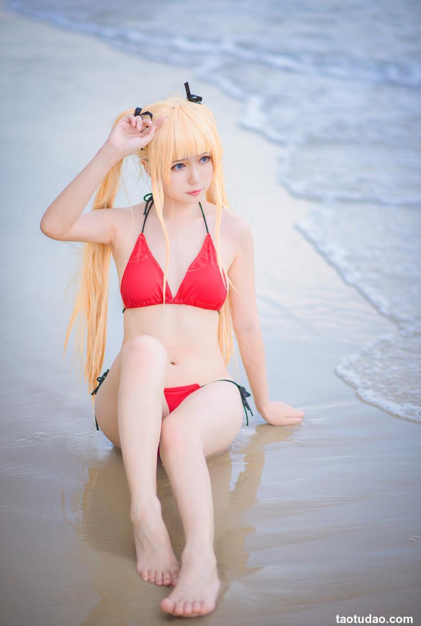 白金Saki写真 – 水着 [27P]