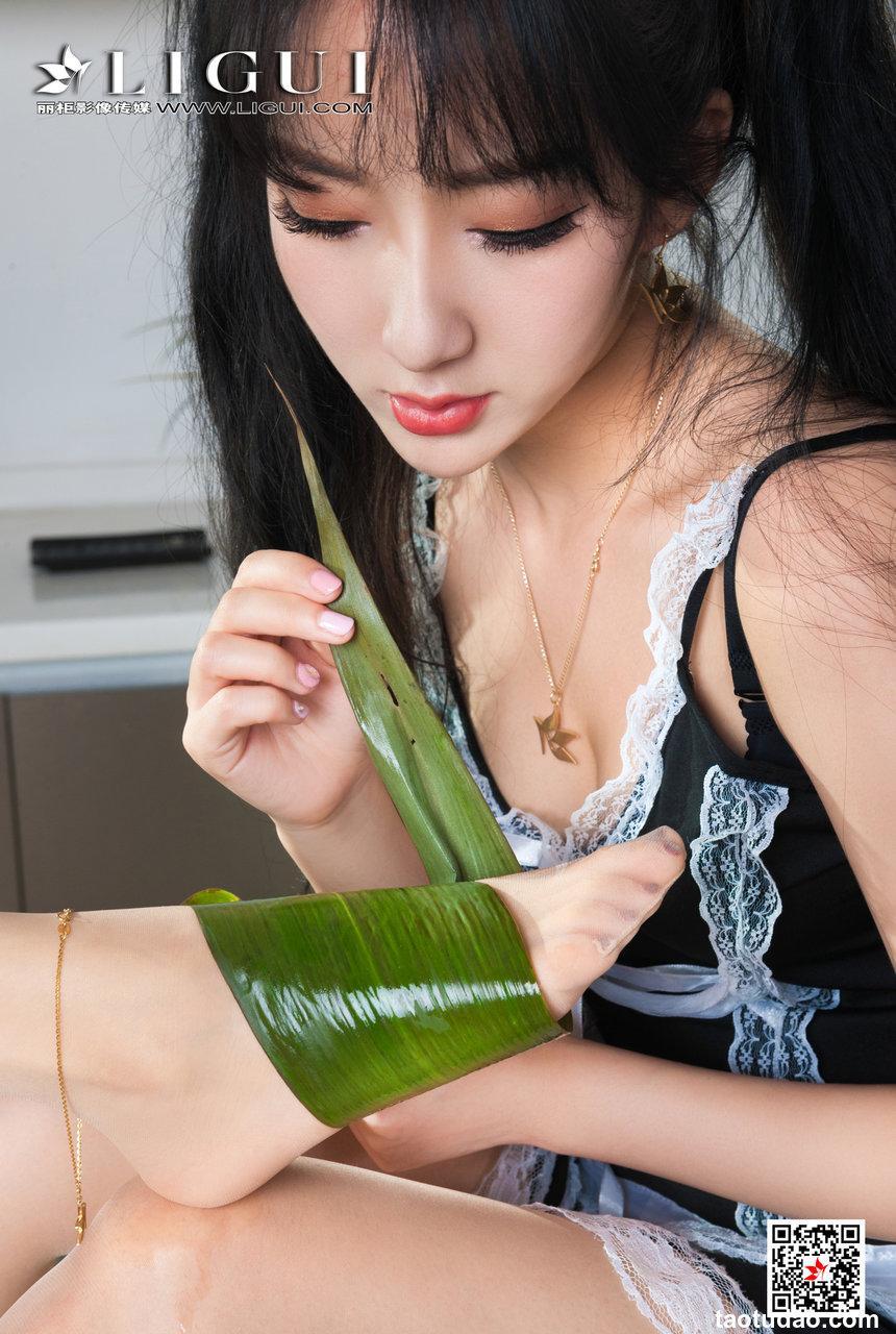 [Ligui丽柜] 2021.06.11 《双生花-香莲粽情》小七&汐汐 [77+1P/98M]