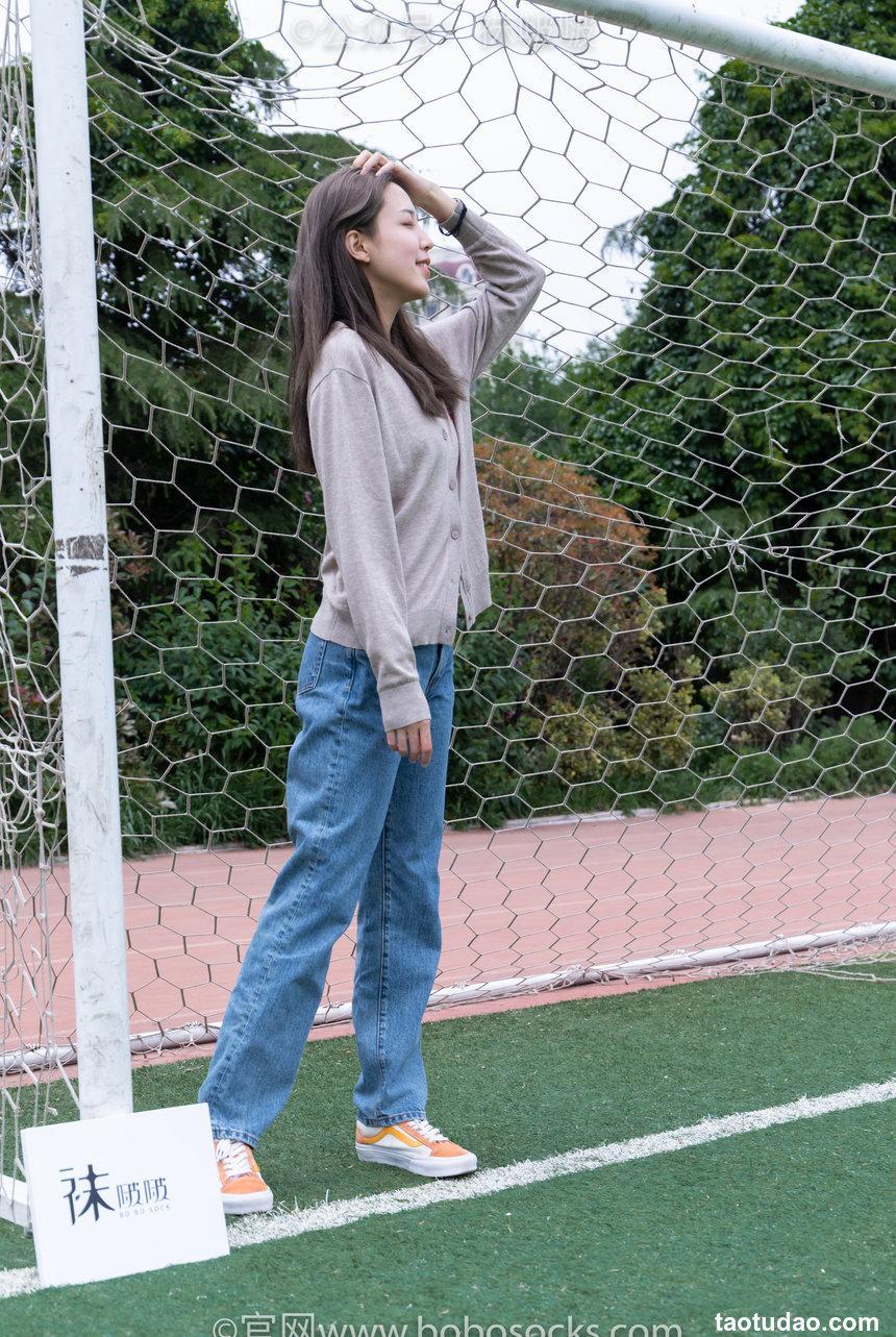 [BoBoSocks袜啵啵]NO.004 泡芙-vans帆布鞋、白棉袜、裸足[127P+1V／3.25GB]