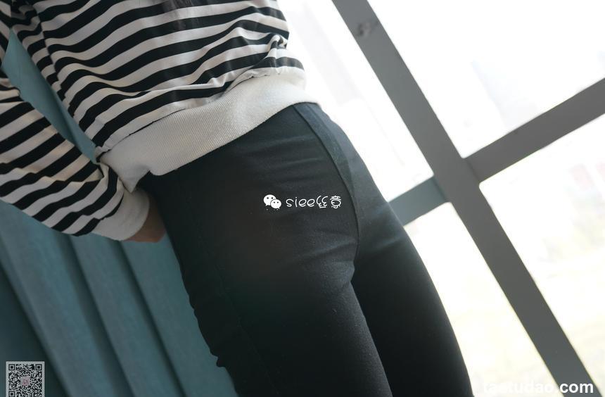 [SIEE丝意] No.074 佩佩 裤子里的拼接丝