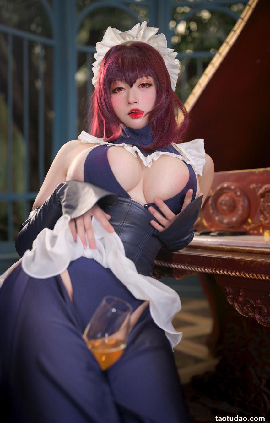 念念_D - NO.019 斯卡哈女仆  [14P-107M