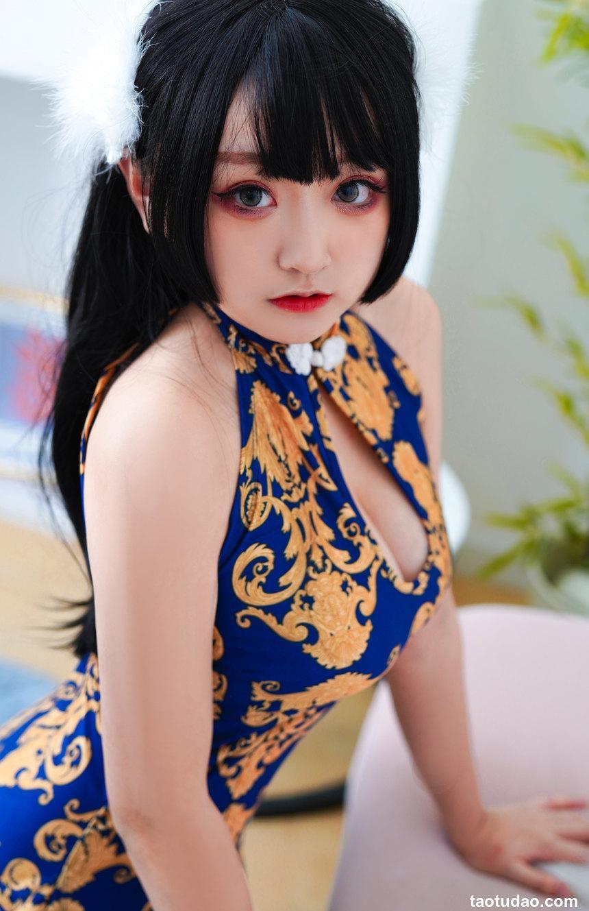 恩田直幸 - NO.20 蓝色旗袍 [52P-1.06GB]