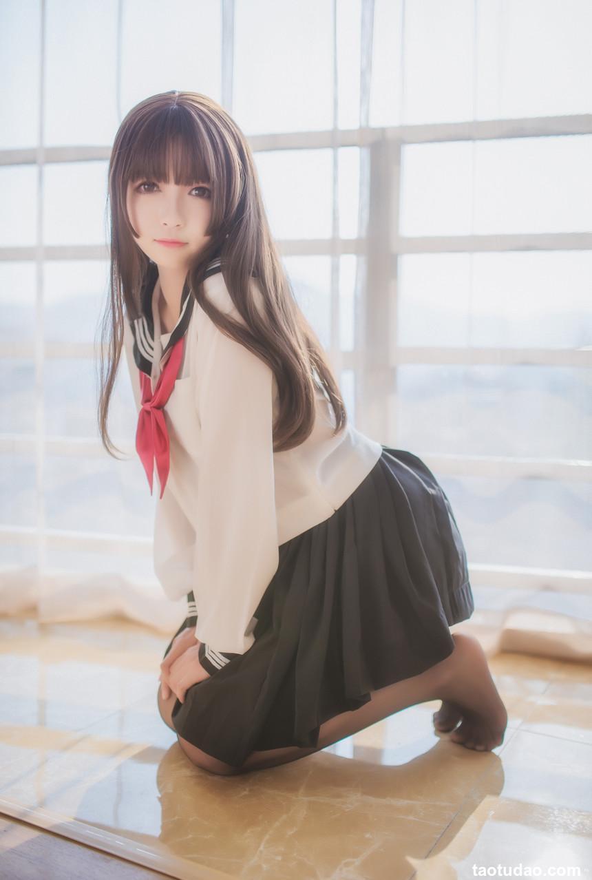 白金Saki写真 – 水手 [37P]