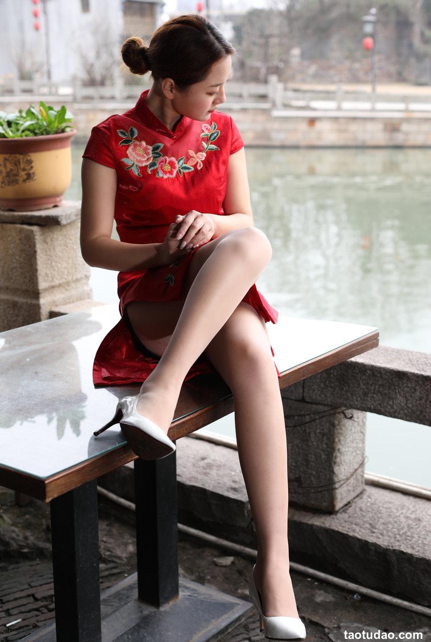 奈丝写真 NO.074  旗袍+腿足的美–毛毛 [39P+161M]