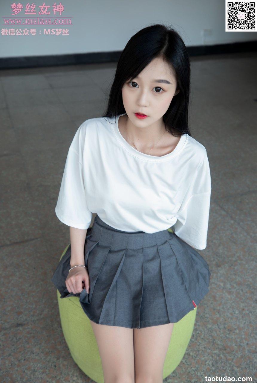 [MSLASS梦丝女神] 2019.09.08 灵灵《学后的女神》[62P-385MB]