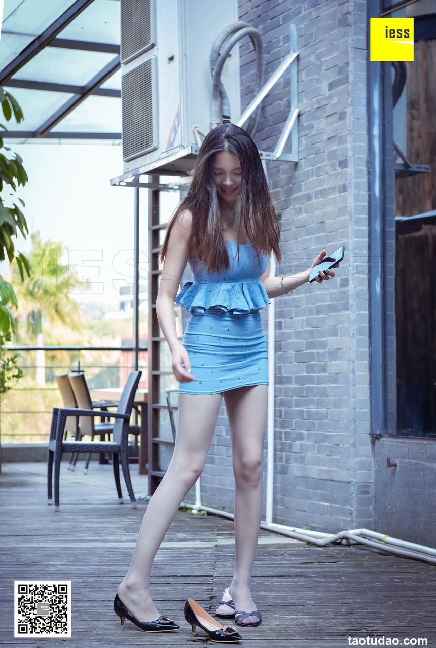 [IESS异思趣向] 2018.12.04 丝享家374：七七 - 七七脚尖加固灰丝 [86P]