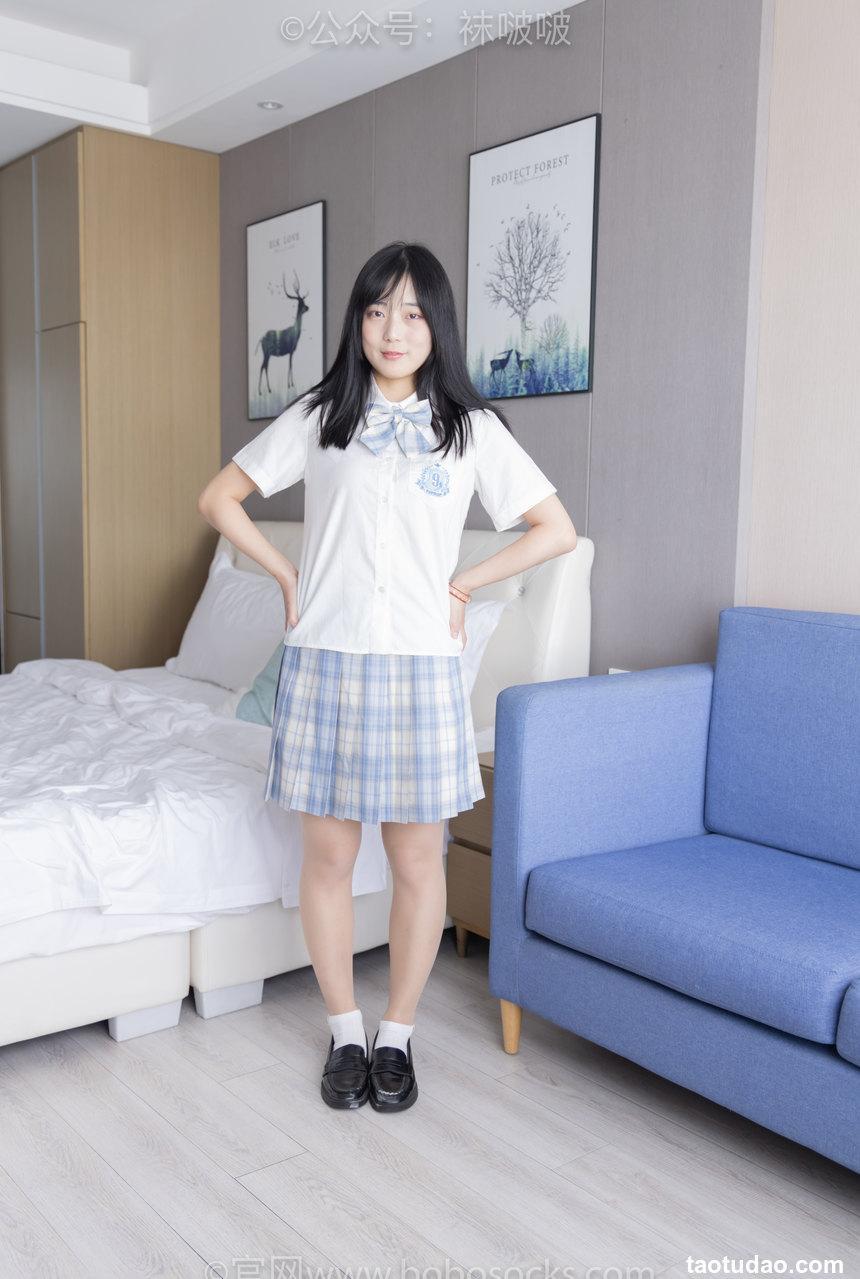 [BoBoSocks袜啵啵]NO.068 菠萝-JK制服、皮鞋、短白棉袜、肉丝[138P+1V／6.74GB]