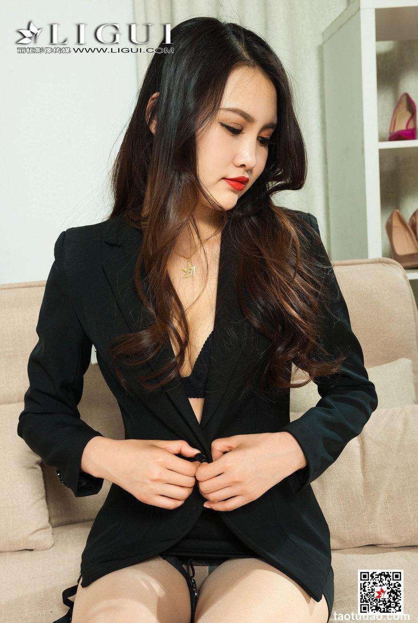 [Ligui丽柜] 2020.06.16《黑丝欲销魂》安安 [72P107MB]