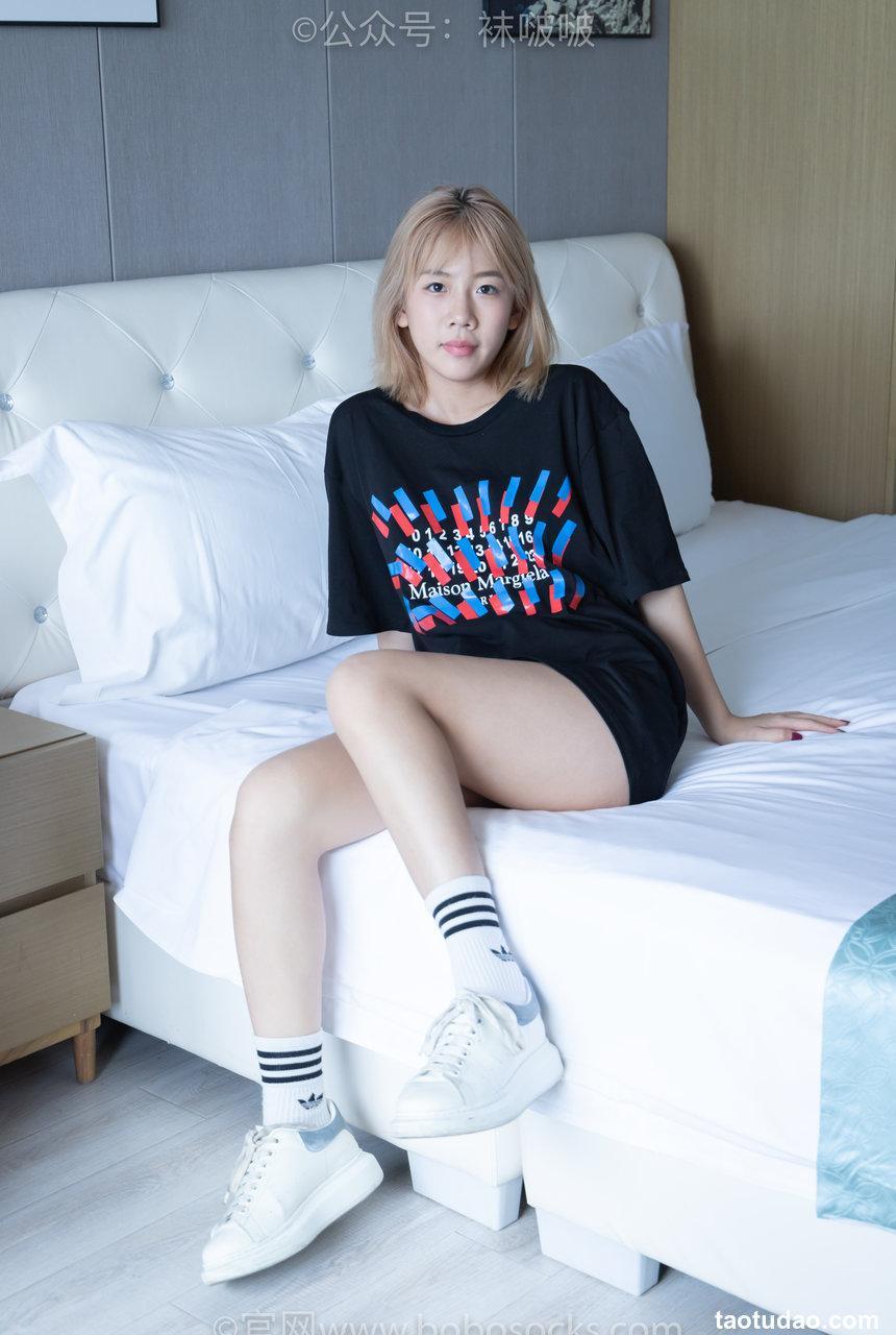 [BoBoSocks袜啵啵]NO.003 果冻-麦昆鞋、白色脏棉袜[133P+1V／5.97GB]