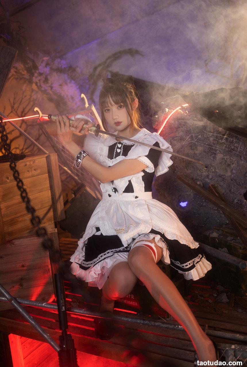 兔子Zzz不吃胡萝卜 - NO.06 战斗女仆 [23P-256MB]