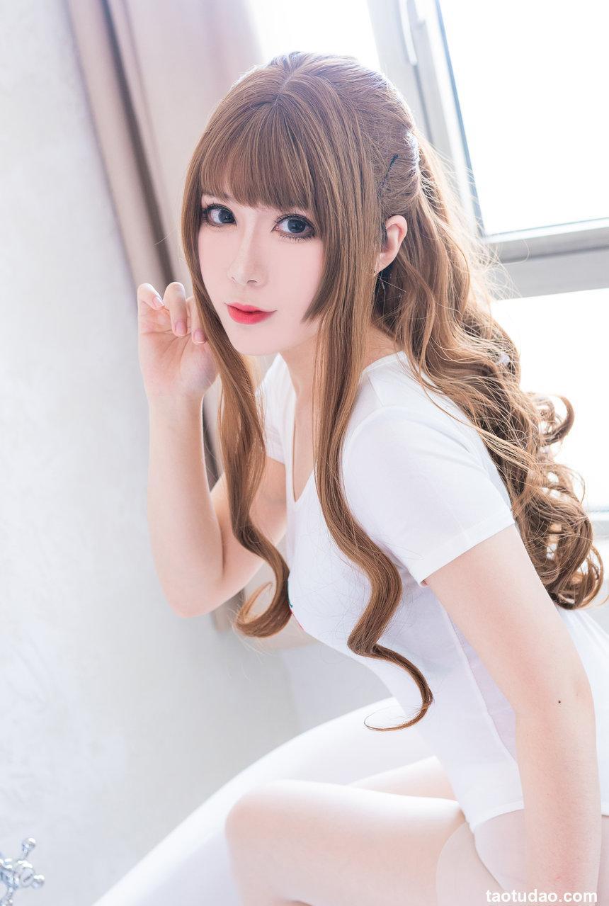 次元少女羊大真人 - 白色樱桃体操服 [34P-317MB]