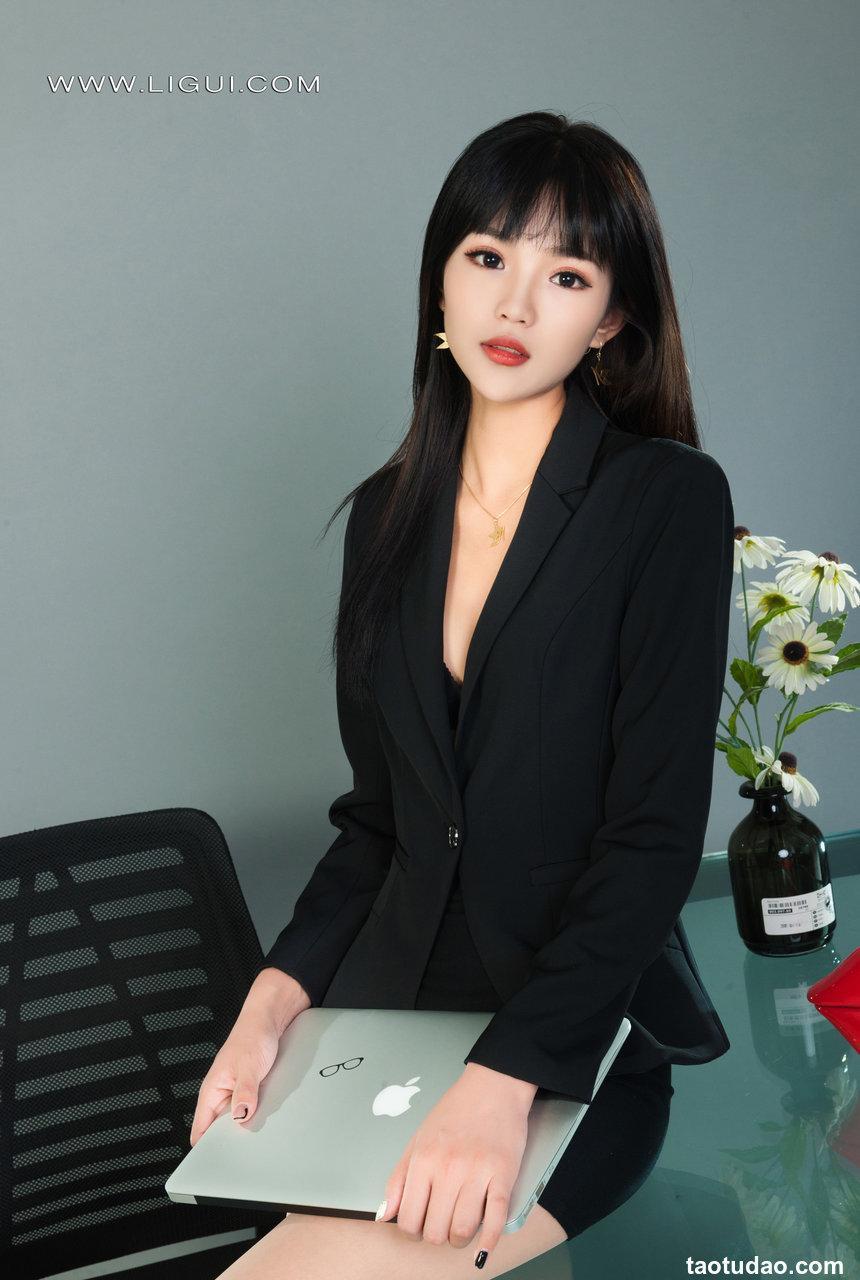 [Ligui丽柜] 2022.02.16 《乖巧的小秘书》菜菜 [55+1P-54M]