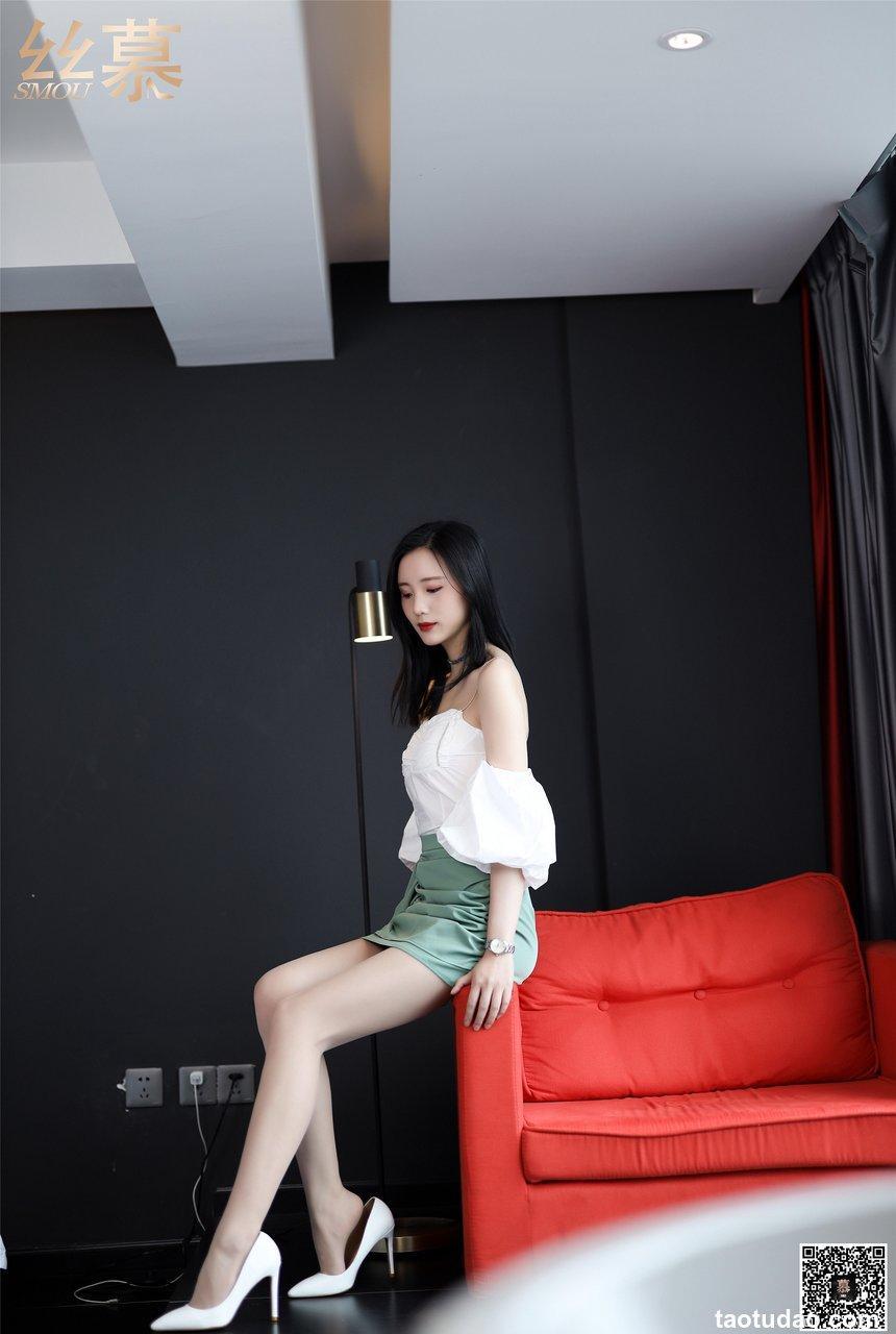 [丝慕写真] SM268 紫宁《浴享丝滑》