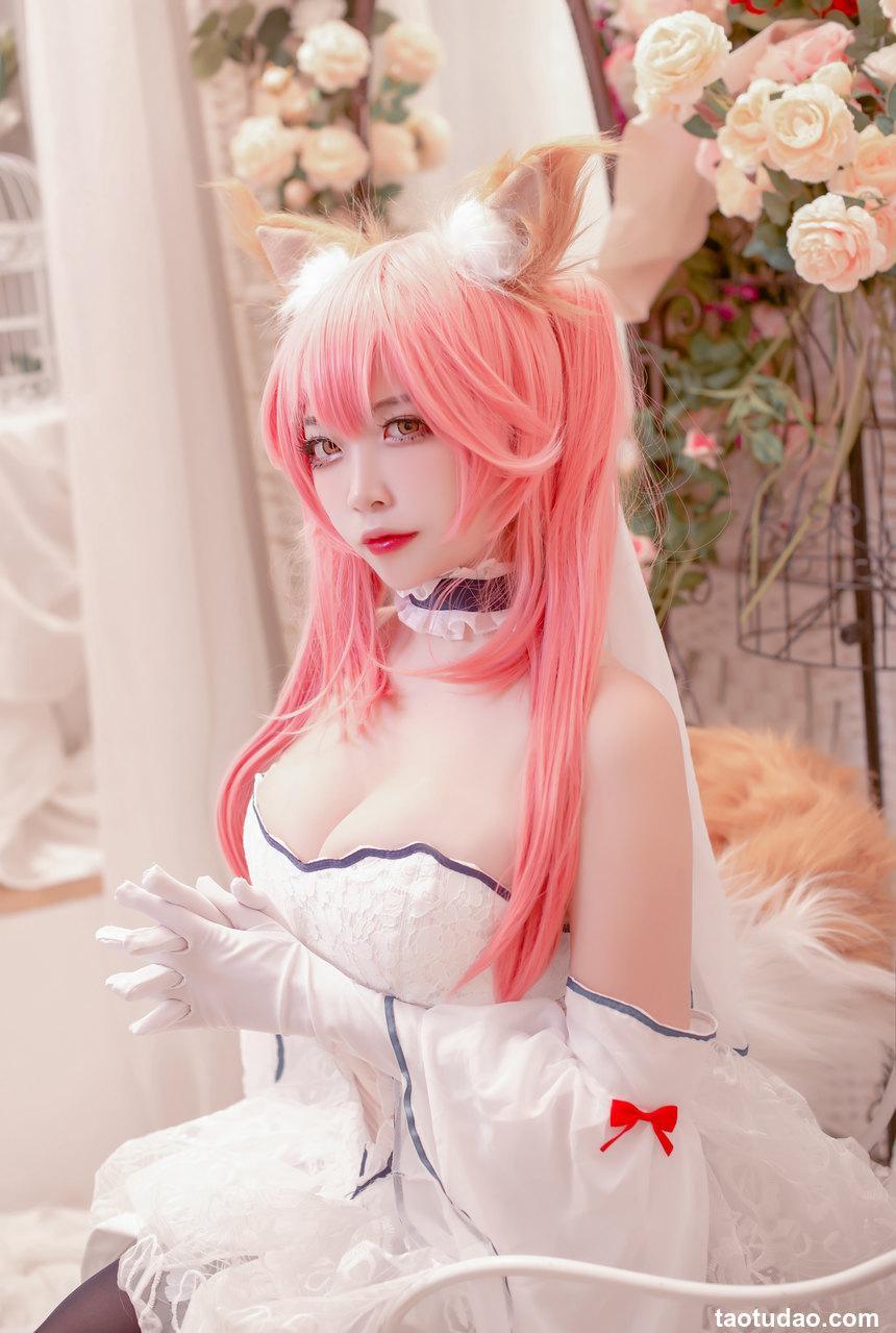 二佐Nisa — fate玉藻前婚纱[9P／128MB]