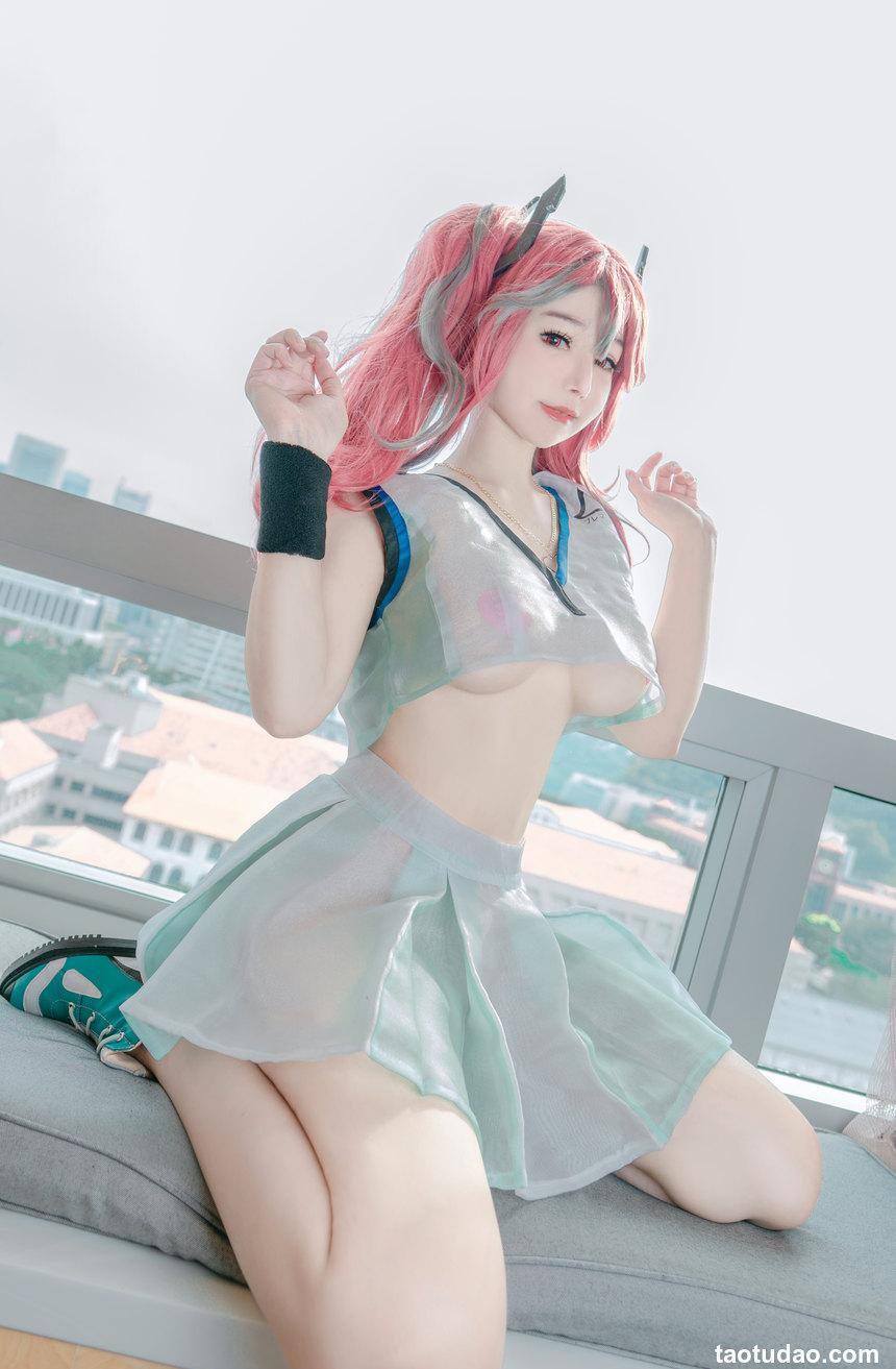 Kitkat Cosplay 9 - NO.04 Bremerton Scorching Hot Training [20P-232MB]