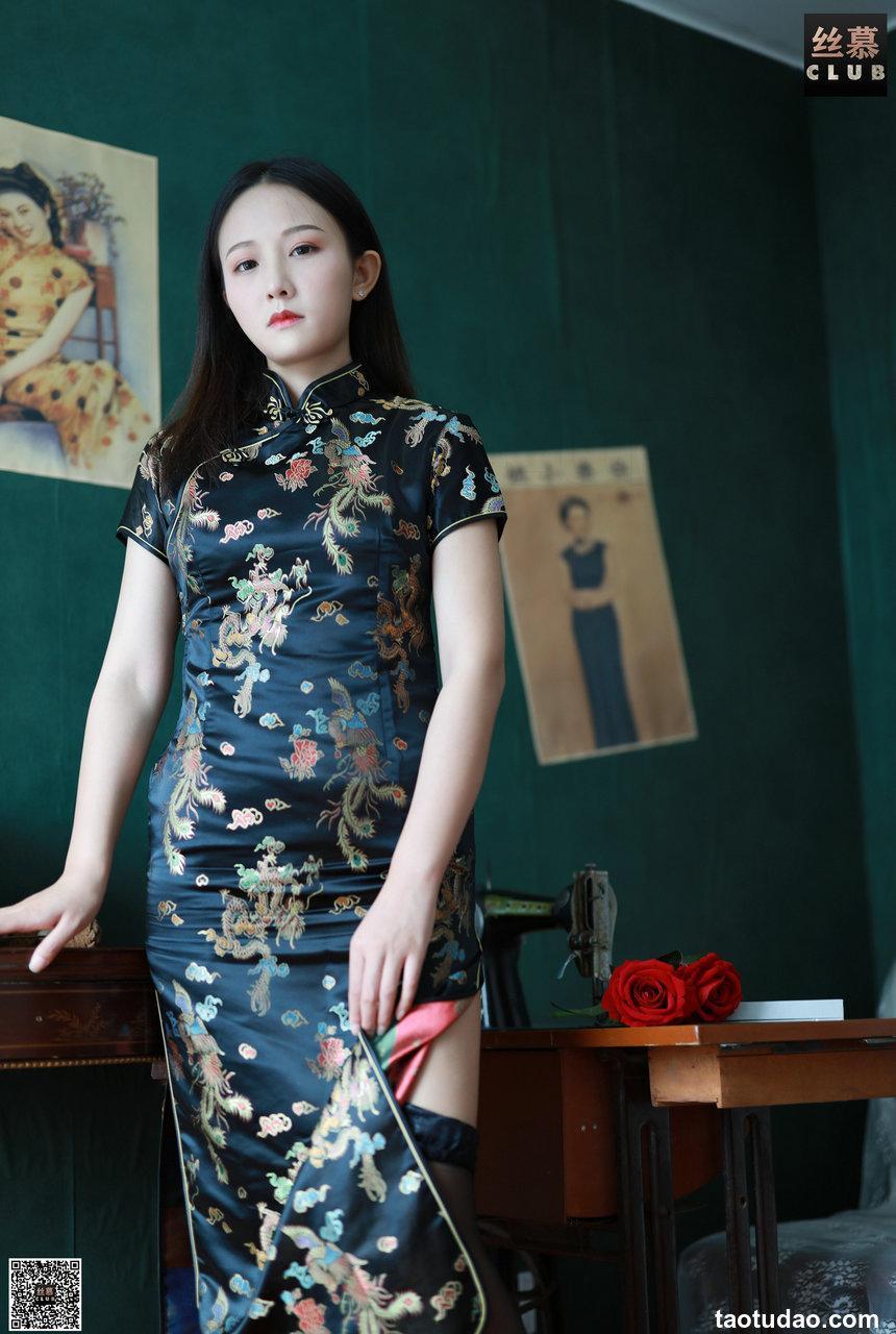 丝慕写真 SM098 张小姐 – 旗袍秀 [63P]