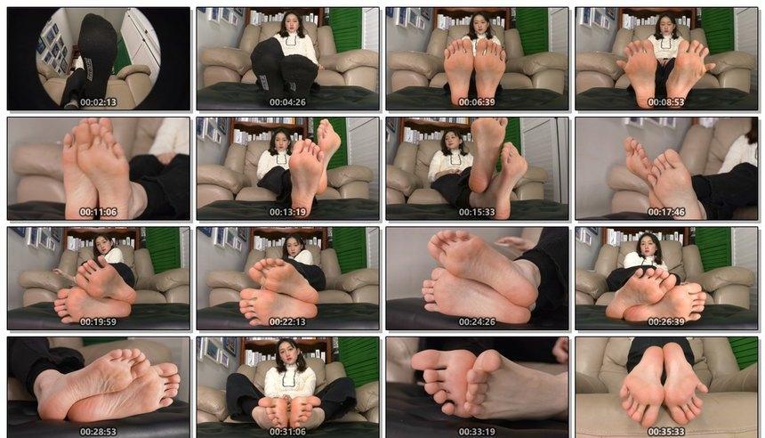 [A&F]丝足视频 043-美女baby展示她性感棉袜裸足 [1V-3.51G]