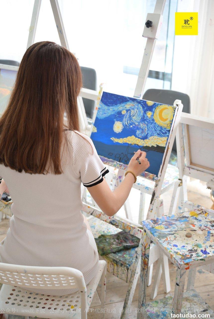 [IESS异思趣向]027 耽丝 第N种幻想之《两位插班生的画室风波》① 婉萍[78P／175MB]