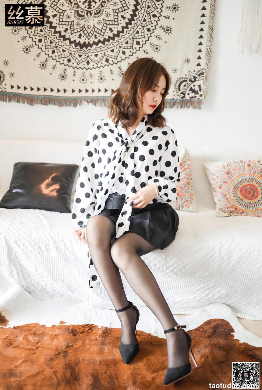 [丝慕写真] SM305 新模 - 百褶裙私录