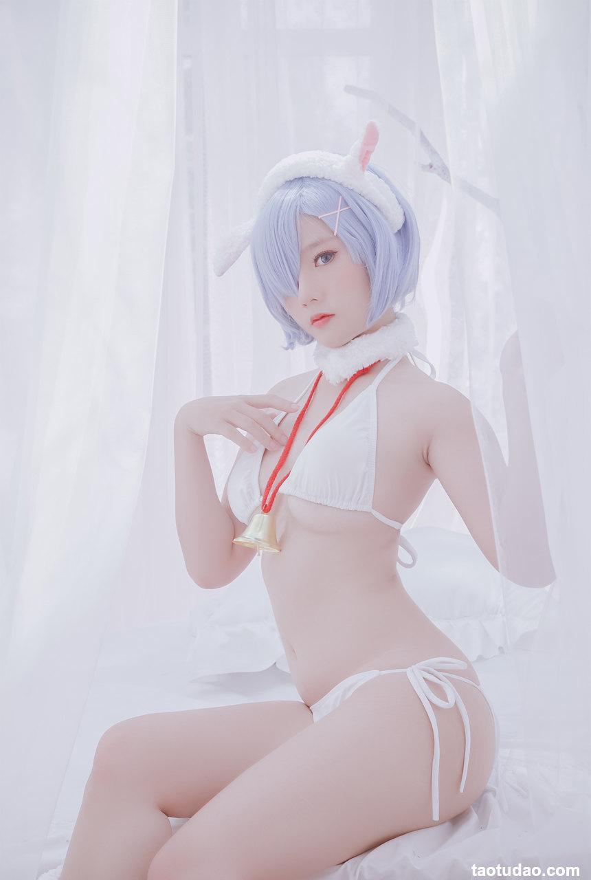 Messie Huang写真 NO.009 — Rem the sheep[46P／90.4MB]