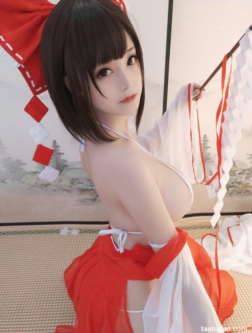 蜜汁猫裘 NO.045 巫女 [61P-702MB]