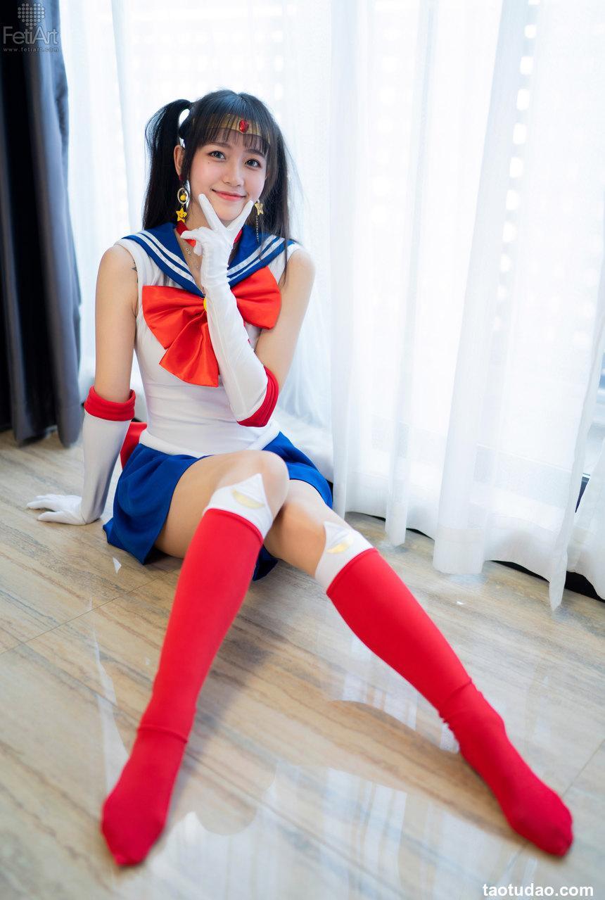 [FetiArt] No.038 Sailor Moon 模特 Mmi [33P50MB]