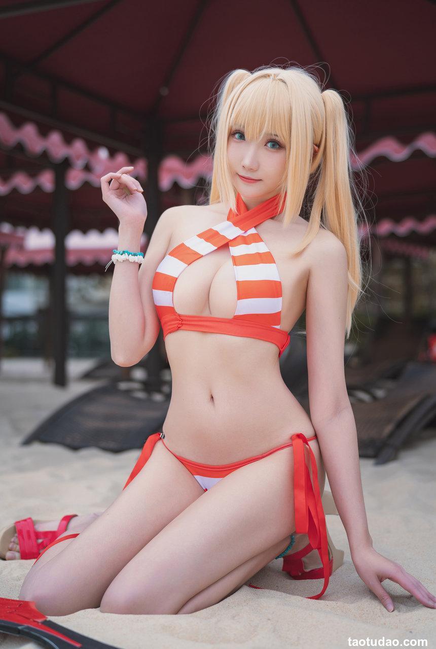 瓜希酱 - NO.32 尼禄水着 [20P-91MB]