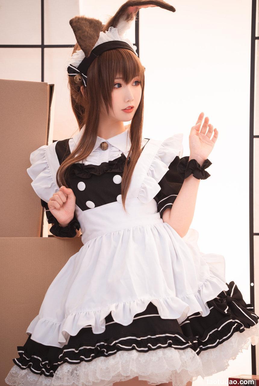 可爱人气Coser面饼仙儿 - 阿米驴女仆 [23P-209MB]