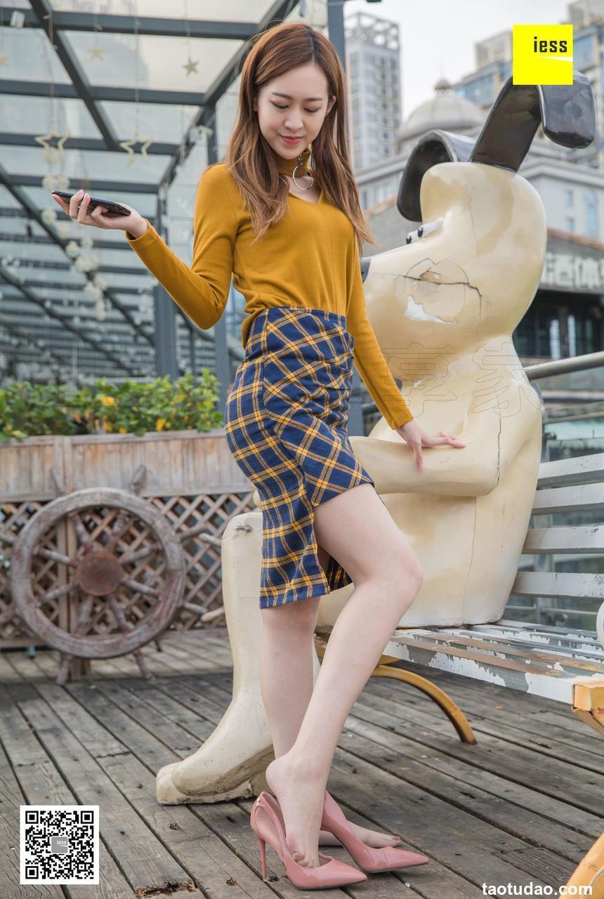 [IESS异思趣向] 2019.01.11 丝享家400  紫紫的气质套装 [95P]