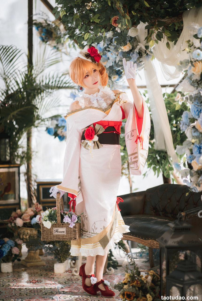 瓜希酱 NO.029 碧蓝航线 黎塞留和服[22P-134MB]